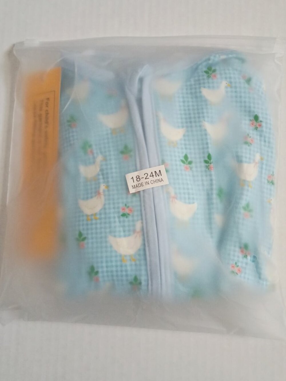 Silly Goose Bamboo Zippy Pajamas Baby 18-24M NWT Soft Stretchy Romper - Picture 5 of 5